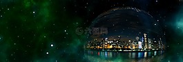 泡沫,城市,宇宙