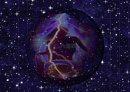 星座,星系,空間
