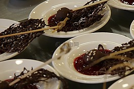 厨师,烹饪班,吃