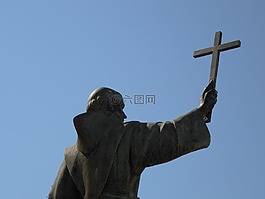 evangelizer,十字,和尚