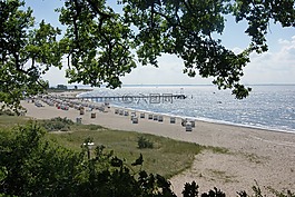 海,美丽的海滩,海滩