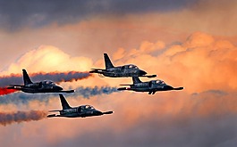 航空展,形成,軍事