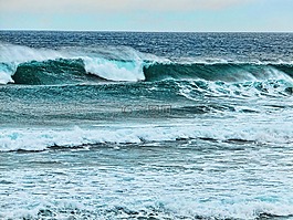 海,海洋,波