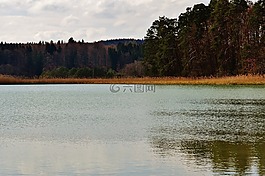 復(fù)活節(jié)湖,iffeldorf,景觀