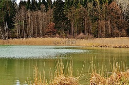 復(fù)活節(jié)湖,iffeldorf,景觀