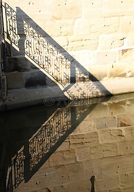 恐龍,鏡像,橋