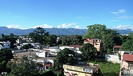 城市,房子,丘陵