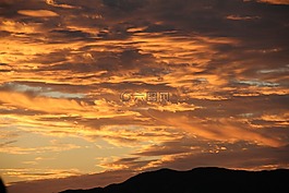 日落,洛杉磯,天空