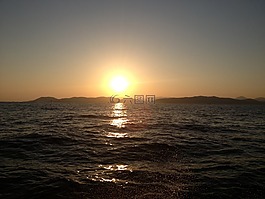 日落,太陽(yáng),夏天