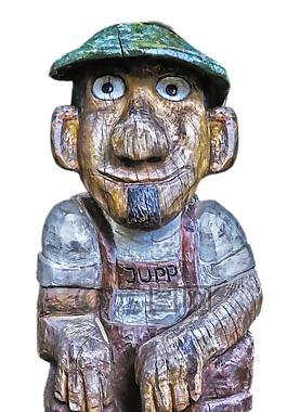 雕塑,holzfigur,男子