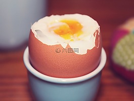 鸡蛋,熟,软