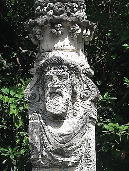 雕像,花園,雕塑