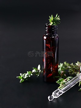精油,麝香草,替代方案