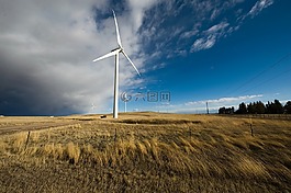 懷俄明州,景觀,風(fēng)力渦輪機(jī)