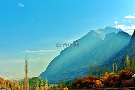 山,巴基斯坦,斯卡