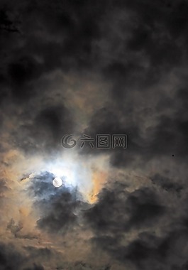 太陽,云,天空