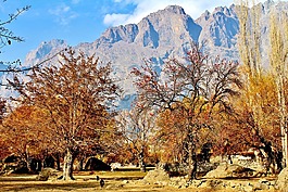 山,巴基斯坦,斯卡