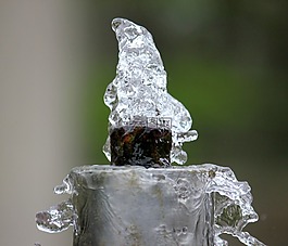 噴泉,水景,泡沫