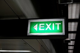 退出,跡象,符號(hào)