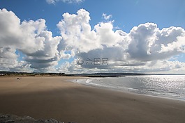 海灘,海,海洋