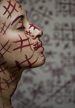 模型,油漆,小說
