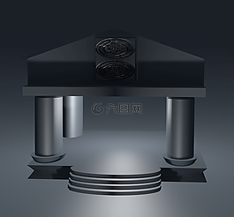 大廳,柱狀,建設(shè)