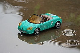玩具,雨,車(chē)