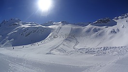 頂視圖,山,景觀