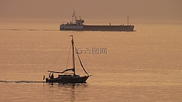 abendstimmung,海,日落