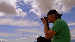 攝影師,天空,云