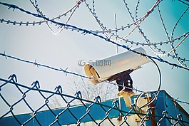 鐵絲網(wǎng),視頻攝像機(jī),監(jiān)測(cè)