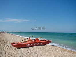 意大利,海,夏天