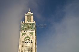 卡萨布兰卡,清真寺,尖塔