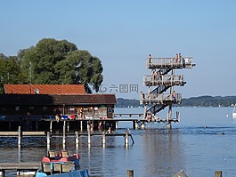 ammersee,utting,strandbad