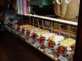 意大利的,酸奶,gelateria