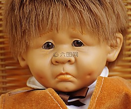 娃娃,男孩,悲傷