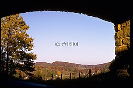 蓝岭山脉,秋天,秋