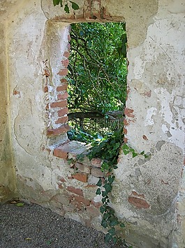 城堡的墙上,schalaburg,墙