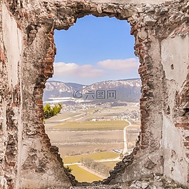 废墟,景观,奥地利