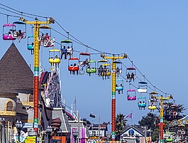 chairlift,公園,娛樂