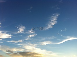 天空,云,藍(lán)色的天空