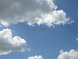 云,天空,藍(lán)色