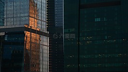 城市,莫斯科,摩天大樓