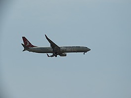 著陸,土耳其航空公司,飛機