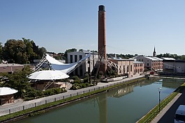 煙囪,工廠的煙囪,工廠