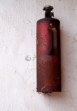 滅火器,老,生銹
