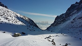 塔特拉,冬季,太阳