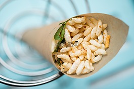 食品,錐,紙