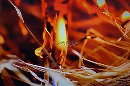火,紅色,何