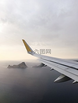 飛機,旅行,翅膀